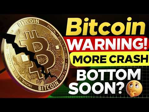 🚨BITCOIN WARNING : This is Bad More Crash incoming ? | Crypto Market Update