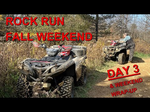 Rock Run - Day 3 & Weekend Wrap-up | Yamaha Grizzly | Kodiak 700 | Warrior 350