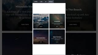 CSS Card Hover Interaction