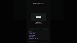 Clean Subscribe button in #css #code #development #professional #webdev #uiux #frontend #indie