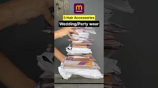 Meesho Hair Accessories haul under ₹200 | #youtubeshorts #shorts #meesho