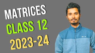 Class 12 Maths Chapter 3 Matrices Introduction