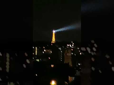 The Eiffel Tower from very far from Paris city 😍🗼