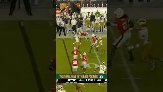 WILD Play! Rueben Bain Jr Snags the INT vs Notre Dame!