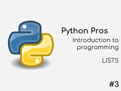 Python Pros ep. 3 | Lists