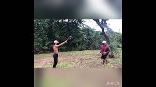 Practicing on some kicks #shorts