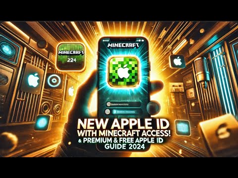 New Apple ID with Minecraft Access! | Premium & Free Apple ID Guide 2024