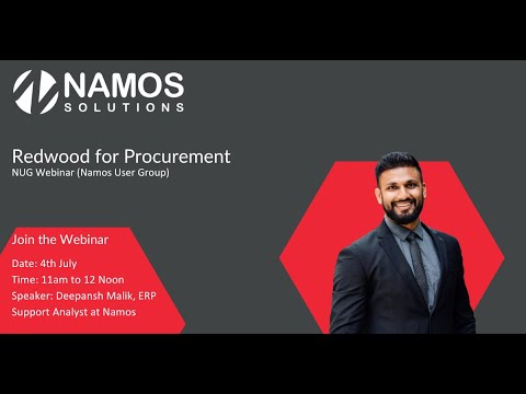 Redwood for Procurement Webinar