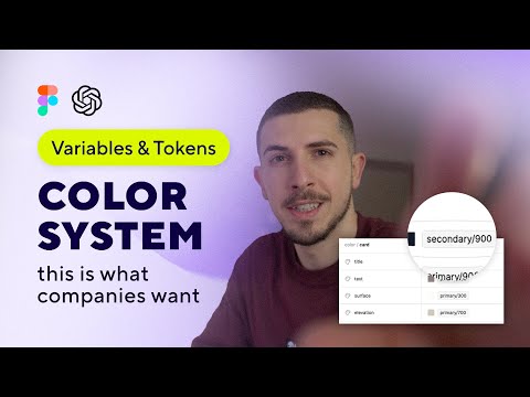 Create a Color System in Figma using Variables & Tokens (Bonus: Project Files)