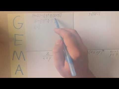 Order of operations
