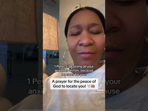A prayer for the peace of God to locate you! 🕊️🔥 #prayerwarrior #prayer #prayerworks