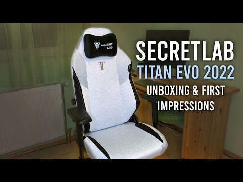 SECRETLAB Titan EVO 2022 Frost Blue | Unboxing | First Impressions