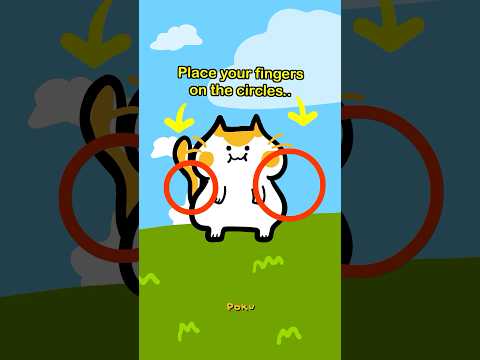 LET'S SPIN AROUND 🐱💫 #poku #cat  #funny #animation