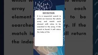 Definition of Linear Search 👩‍💻📚 ..#shorts #learnjavascript #linearsearch #programming #javatutorial