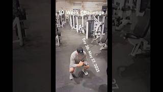 Week 6 / Day 3 in the books! Pushing through the grind one rep at a time 💪🏻 #10weekchallenge