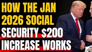 The $200 Increase To Social Security Benefits In January of 2026