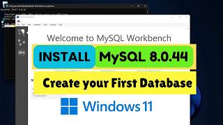 How to install MySQL8.0.44 on Windows 11 in 2025 | install mysql workbench and mysql shell