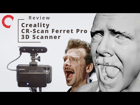How does this 3D scanner change the movie world? - Creality CR-Scan Ferret Pro