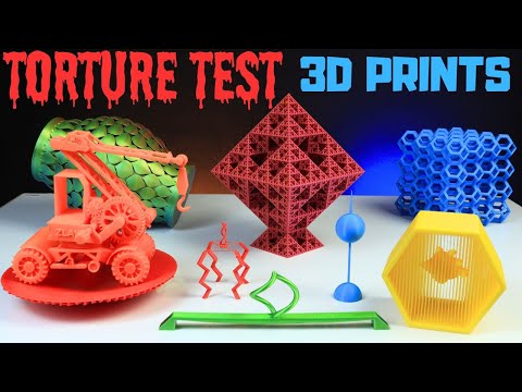 TORTURE TEST ! Can Your 3D Printer Do This?