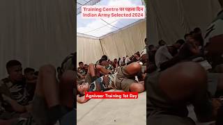 Indian Army Agniveer Training 1st Day #agniveer #army #indianarmy #shortvideo #shorts