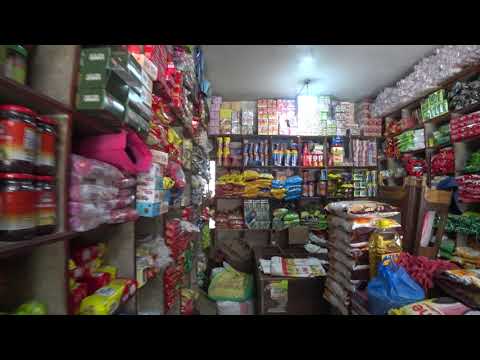 Typical retail shop in Kathmandu