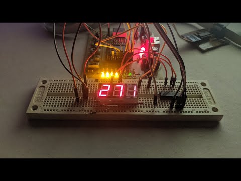 XC9536 Three Digits Counter Using VHDL