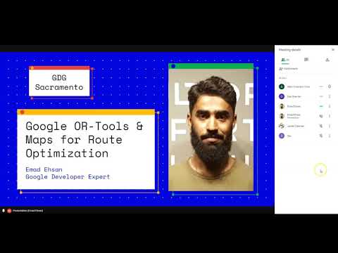 Google Maps and Google OR, Tools for Route Optimization - Emad Ehsan - GDG Sacramento