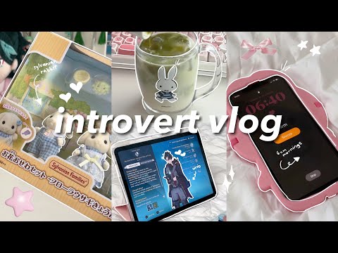 ⋆˙⟡ introvert vlog 🎀 waking up at 6am, lots of matcha, GRWM, skincare, enhypen walk the line concert