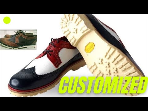 Handcraft customized leather shoes with Italian Rubber (Vibram) sole