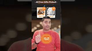 Temu free gifts order complete #temufreegifts #shortsfeed #shorts #shortsvideo