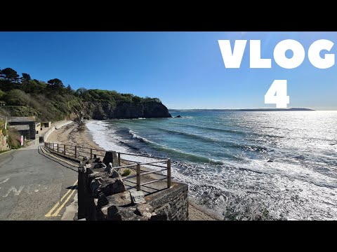 Vlog 4 - New shoes. Estate Agents back to work - right decision? Porthpean Beach - what a view!