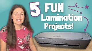 Elevate Your DIYs with the QFUN Laminator - Crafty & Practical Fun!