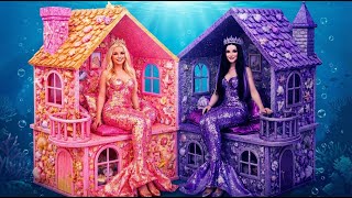 Soft Mermaid vs Dark Mermaid 🧜‍♀️⚫ Unreal Glow-Up Transformation!