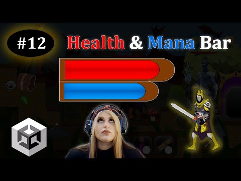 12- Add Health Bar and Mana Bar to Player in Unity | 2D Platformer Game Tutorial