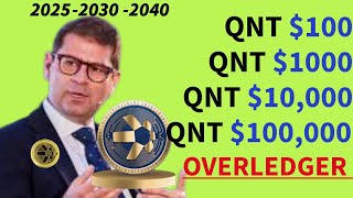 Quant Network Don’t Miss This Historic Opportunity QNT Overledger!