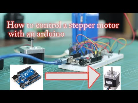 How to a drive stepper motor with arduino