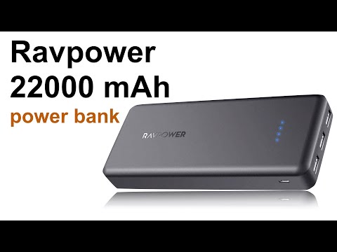 Ravpower 22000 mAh Simple and Powerful PWR Bank