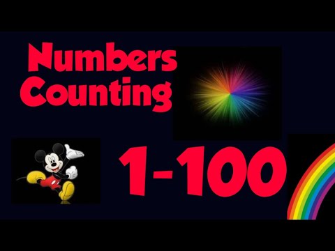 Counting 1 to 100 || For kids ||Nursery to KG Students||Number Song 1 to 100