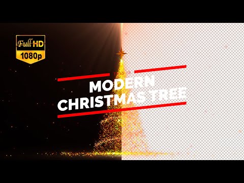Moderne Tree New Year Christmas