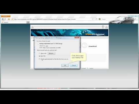 cPanel Backup Howto with Infinity Hosting Solutions