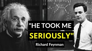 Richard Feynman Presented To EINSTEIN And Earned His Respect
