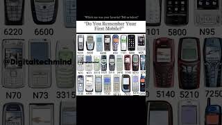 Which one was your first love? ❤️👇" #nokia #oldmemories