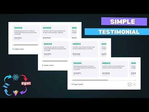 Responsive Trust Policy & Testimonials Section – React & Tailwind CSS