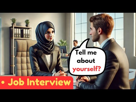 Job interview in English | Job Interview Questions and Answers |  English practice |  #jobinterview