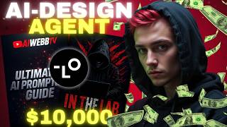 Design a $10,000 Brand with The World's First AI Design Agent | Lovart AI Tutorial