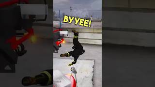 Firefighter BLASTED By Water #gta5rp #gtarp #fivem #fivemrp #firefighter #firetruck #wwrp #roleplay