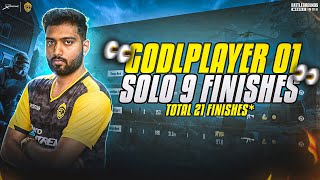 21 KILLS IN SCRIMS | SOLO 9 KILLS | BGMI!