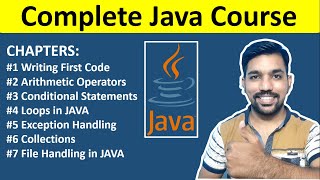 Complete Java Course for Beginners | Java Tutorial in 5 Hours