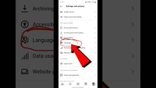 How to change language in instagram 2024 | Instagram language settings | Instagram language #shorts