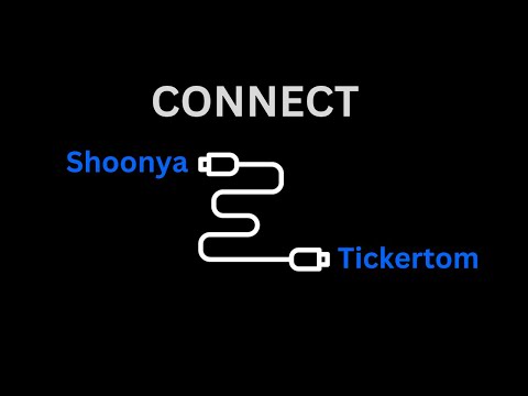 Connect Shoonya To Tickertom